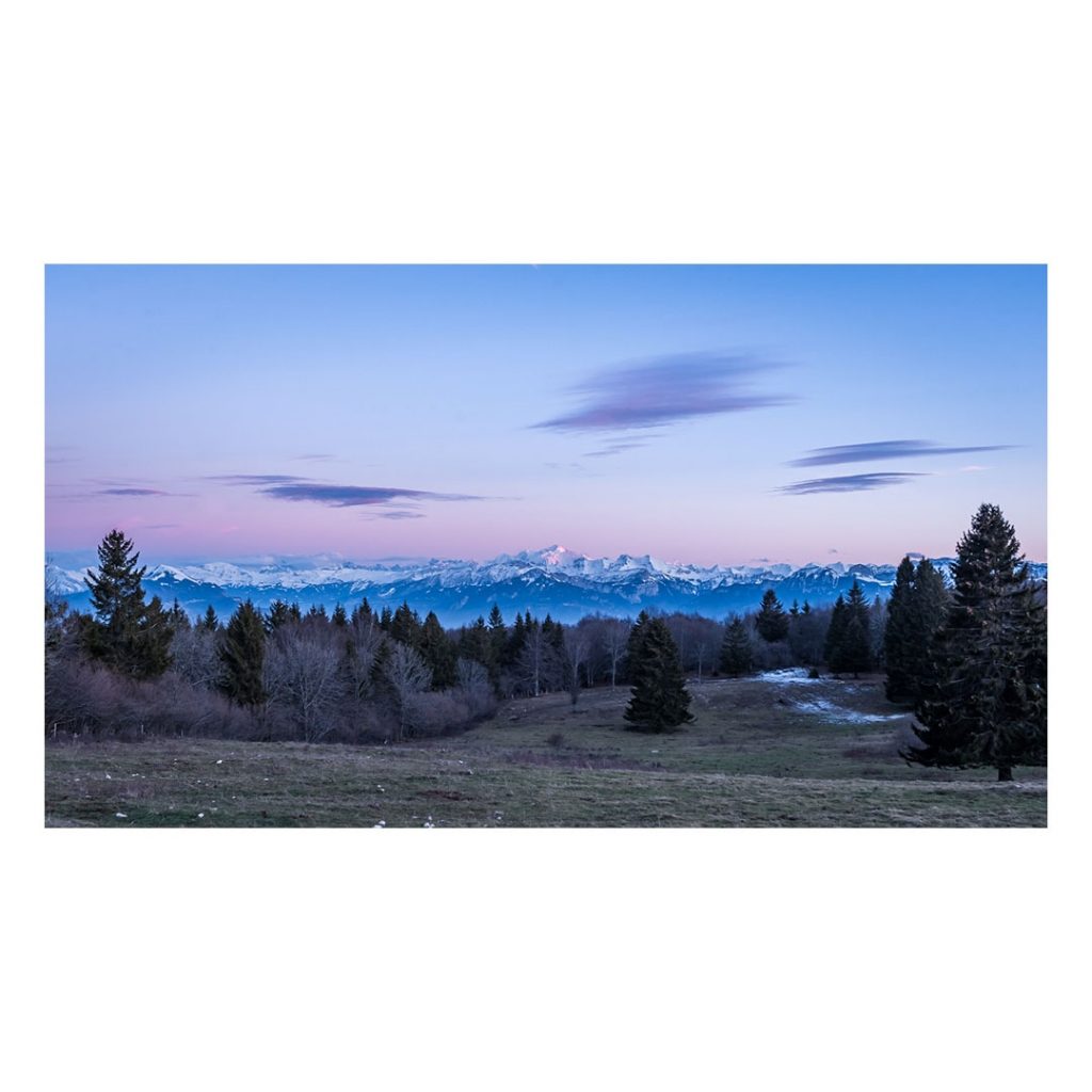 Tableau photo d’art : Mont-Blanc, Haute-Savoie