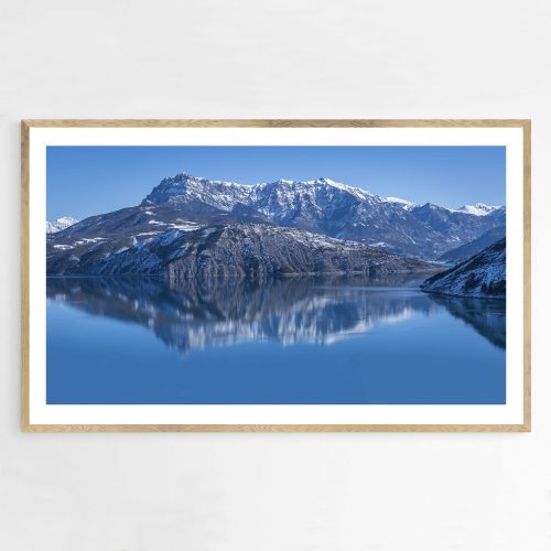 Le Lac de Serre Ponçon, Hautes-Alpes, Provence, France